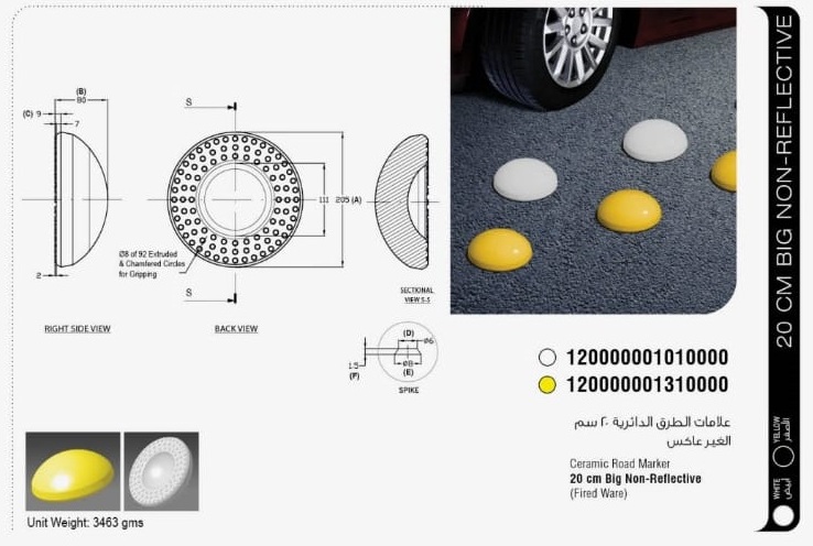 ⁦Ceramic road marker⁩ - الصورة ⁦9⁩